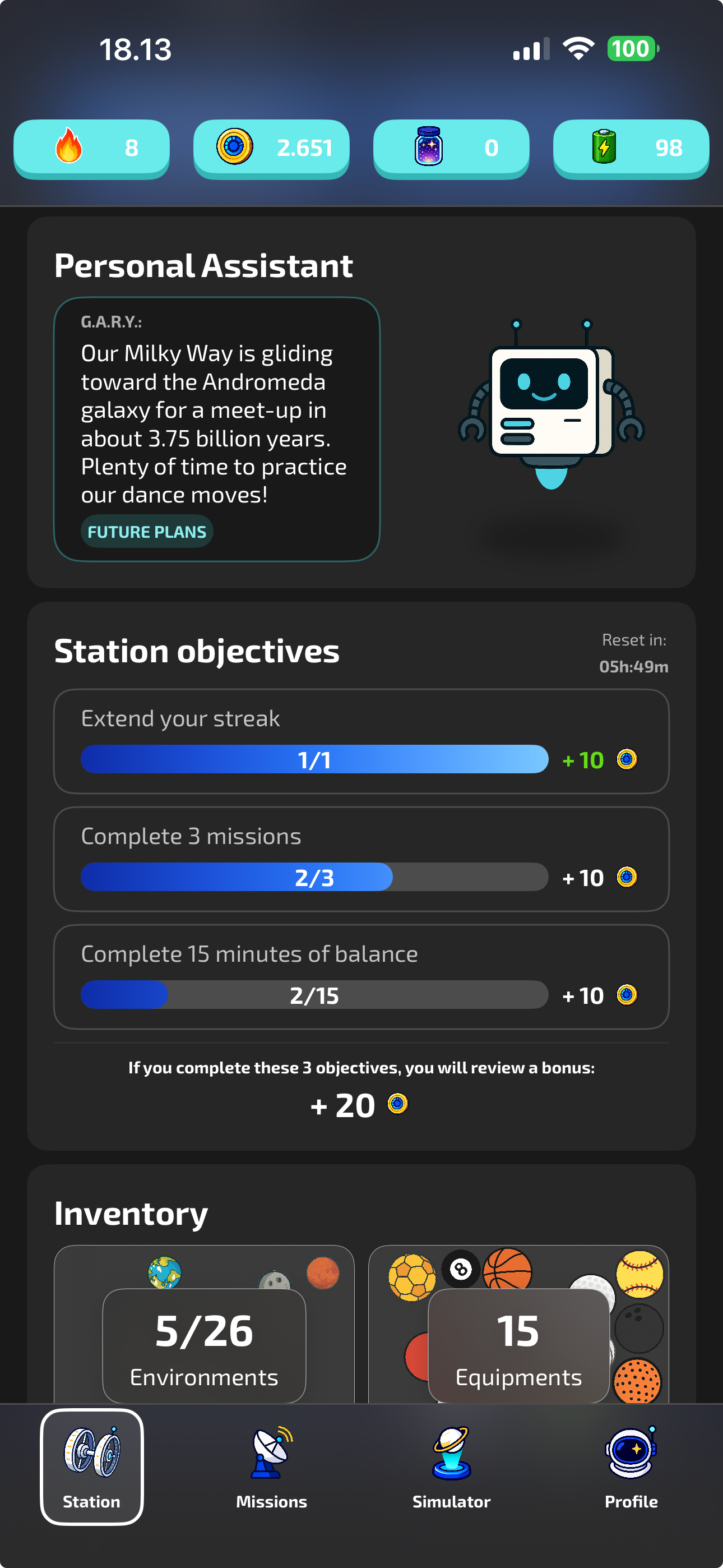 Tilterra screenshot: results
